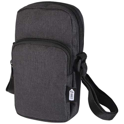 Pochette publicitaire recyclée GRS pour téléphone Ross Heather Charcoal